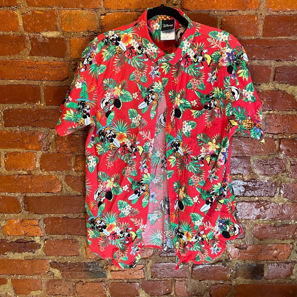 Disney Hawaian Shirt